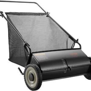 LawnMaster | Hand-Push Lawn Sweeper with Extra-Large Collector